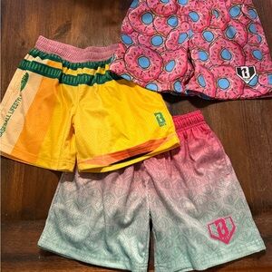 Colorful Kids Shorts Set by